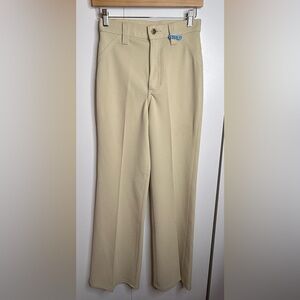Vintage Lee Pants Ms. Lee Union Made Cream High Waist  (no size)